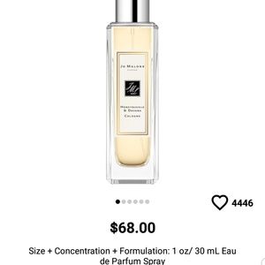 Jo Malone Other - Jo Malone Honeysuckle and Davana 30ml Jo Malone Other - Jo Malone Honeysuckle and Davana 30ml